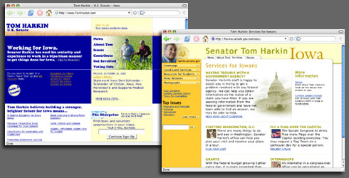 TomHarkin.com and Harkin.Senate.gov